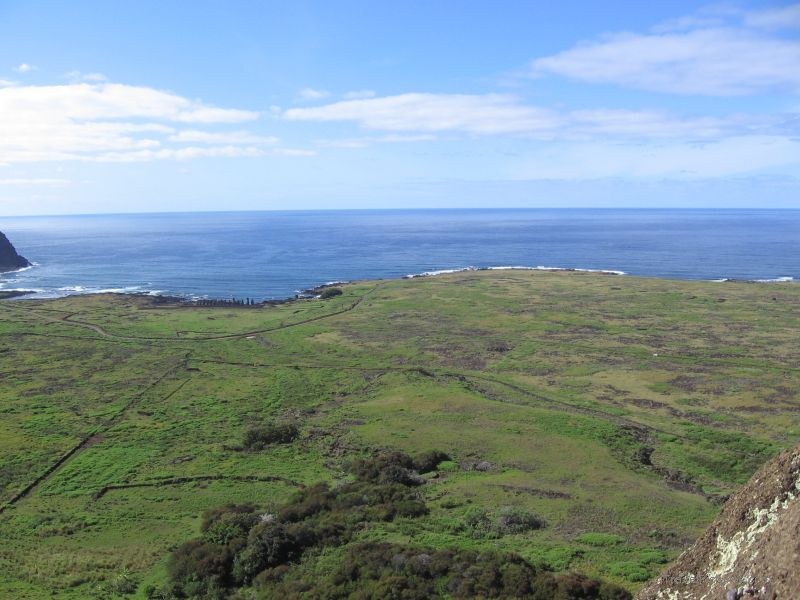 Rano Raraku Tongariki viewpoint view